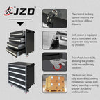 JZD Metal Garage Tool Cabinet System, Tool Organization - Image 7