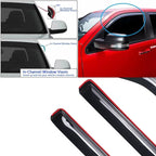 192328 Side Window Wind Deflector, Window Visor fit - Image 5