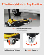VEVOR 3 Ton Low Profile, Aluminum and Steel Racing Floor Jack - Image 8