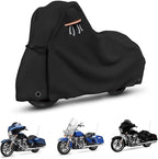 STARTWO Motorcycle Covers with Side Box Waterproof Outdoor by STARTWO