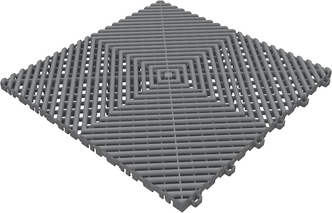 Multifunctional Interlocking Modular Garage Floor Tiles, Non-Slip Interlocking by Unknown