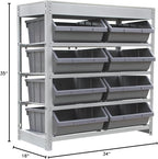 King's Rack Bin Rack Boltless Steel Storage System Organizer - Image 4