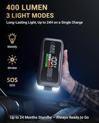 MOSTOOL M6 4000A Flagship Car Jump Starter, 12V Professional Battery Pack - Image 7