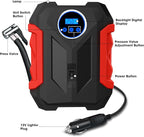 Digital Air Compressor for Car Auto Pump Portable Tire Inflator - Image 2