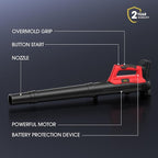 Cordless Leaf Blower for Milwaukee 18V Battery, 450CPM Electric Leaf Blower - Image 6