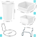 Yookeer 20 Pcs Pegboard Bins and Cups - Image 2