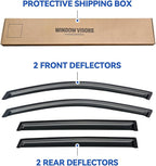 Window Visors Rain Guards Shield - Image 5
