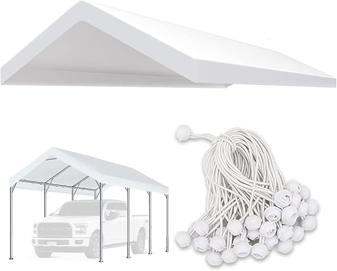 Upgraded Carport Replacement Canopy Cover by FORALEBEN