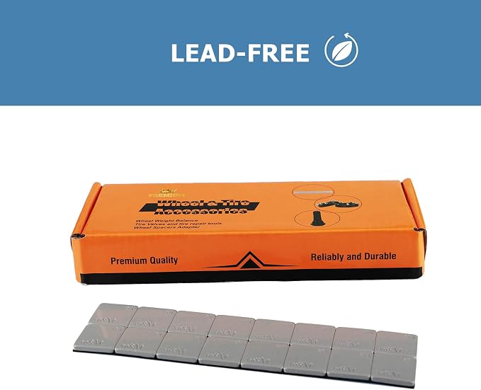 0.5 Oz Stick on Wheel Weights（144pcs, 1/2 Oz Gray Adhesive Backed Wheel Weights - Image 6