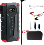 10800mAh Car Jump Starter with Air Compressor and USB/Type-C Charger, by ALINGET