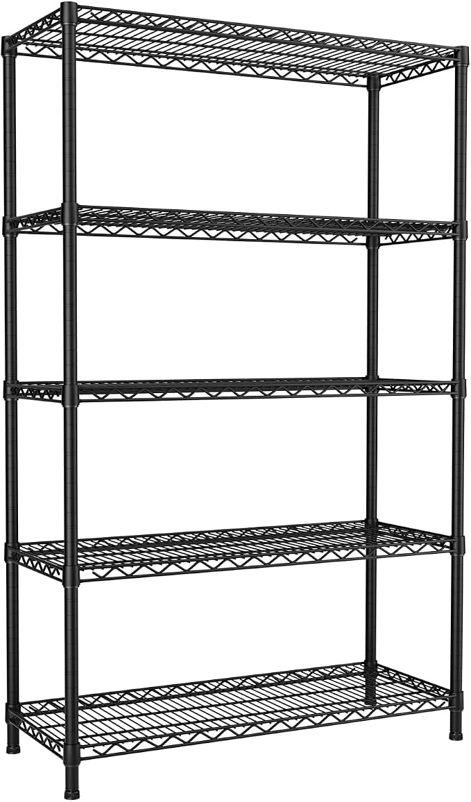SINGAYE 5 Garage Heavy Duty Shelving Unit Kitchen Pantry Close Home Organizers - Image 9