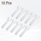 HARFINGTON 10pcs Small Wrench 12x70x2mm Metric U-Shaped Single Open Ended - Image 3