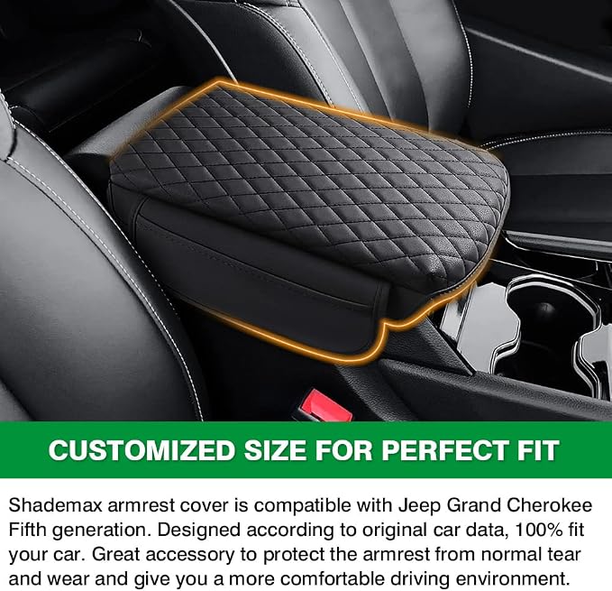 Shademax Custom for Center Console Cover Jeep Grand Cherokee WL 2022-2024 2025 - Image 4