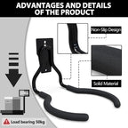 3-H Weed Eater Hanger 1 Pack, 1 Large Garage Wall Hooks, 1 Extension Strap - Image 6