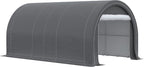 Outsunny 10' x 16' Carport, Heavy Duty Portable Garage Storage Tent - Image 8