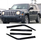 Side Window Wind Deflector, Window Visor fit by Puermto