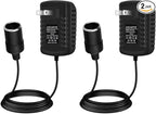 inShareplus 12V 2.5A 30W AC to DC Converter, 12 Volt Car Cigarette Lighter by inShareplus