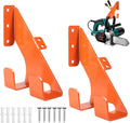 Chainsaw Hanger, Heavy Duty Chain Saw Stand 3-in-1 Wall Mount by Unknown