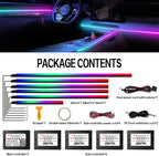 Dreamcolor Acrylic Interior Car Lights, WEBUPAR Car Accessories 6 in 1 Car LED - Image 5