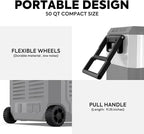 ICECO JP50 Pro Portable Refrigerator, 12Volt Car Fridge Freezer, Compact - Image 4