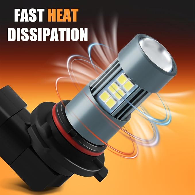 9006/HB4 Fog LED Lights, Super Bright LED Fog Light Bulb 6500K Cool White - Image 4