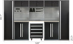 JZD Metal Garage Tool Cabinet System, Tool Organization - Image 2