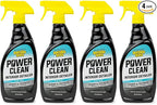 Invisible Glass 92024-4PK Power Clean Automotive Interior Detailer Cleaner by InvisibleGlass