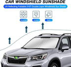 KUST Windshield Sun Shade for 2019-2024 2025 Subaru Forester Accessories - Image 2