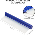 2 Pack 12inch car Squeegee, Silicone Squeegee, car Window Squeegee, Flexible - Image 2