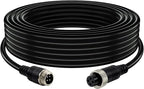 50FT Car 4-Pin Aviation Video Extension Cable，15m Car Video Extension Cable by Lonlonty