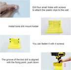 10 Pack Tool Holder Wall Mount Portable Compatible - Image 4
