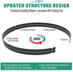 28" 28" 15" Windshield Wiper Blades Replacement - Image 6