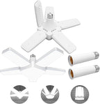 LED Garage Lights 2 Pack, 100W 10000LM 6500K E26/E27 Ceiling Light by Coomoors