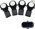 FainWan 4PCS 66209261587 White Bumper PDC Parking Sensor Compatible by FainWan