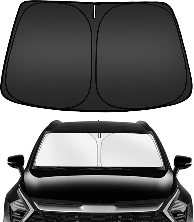 ARISMOTOR Windshield Sun Shade for Kia Sportage NQ5 2023-2025, Custom Fit by ARISMOTOR