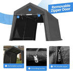 ADVANCE OUTDOOR 10X10 ft Heavy Duty Outdoor Patio Portable Canopy Storage - Image 2