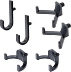 6 Pcs ABS Storage Shed Tool Hooks, Heavy Duty Shed Accessories & Hooks by BeiJiGuang