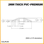 6FT Floor Cord Cover-Cord Cover Floor, Power Cable Protector Soft Extension - Image 2