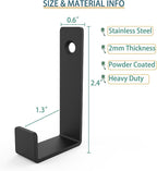 Hooks for Hanging Stainless Steel Heavy Duty Coat Hook Wall Hooks Robe Hanger - Image 3