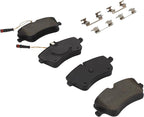 Premium Semi-Metallic Front Brake Pads Compatible - Image 2