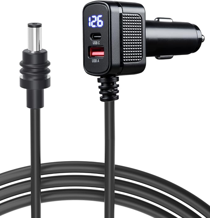 Car Charger Cable for Starlink Mini 10FT by Steinwhale