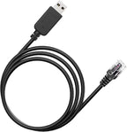 Radar Detector Cord, USB to RJ11 Cable, RJ11 Plug Power Cable, by Plozoe