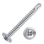 Wensilon（100pcs）#8×2”for Sheet Metal Self-Tapping Screws 410 Stainless Steel - Image 8