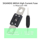100A MEGA High Current Fuse - 100 Amp Bolt-on Fuse - Image 5