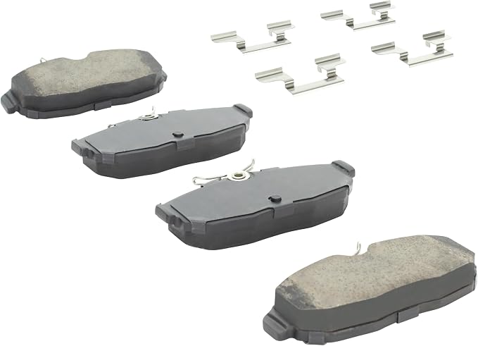 Premium Ceramic Rear Brake Pads Compatible - Image 2