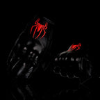 Goatskin Leather Motorcycle Motorbike Powersports Racing Gloves Reflective - Image 4