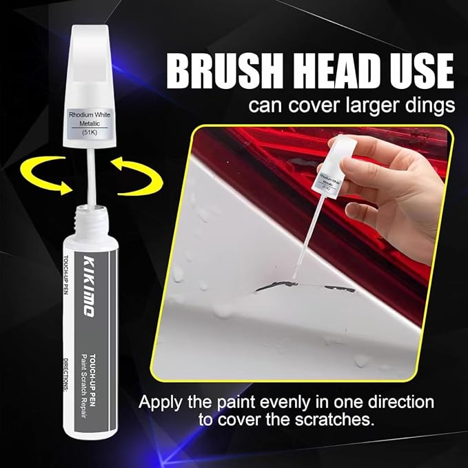 KIKIMO for Mazda Touch Up Paint), Car Paint Repair Kit for Mazda, 2 In 1 - Image 4