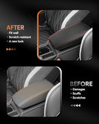 CDEFG for Audi Q3 2019-2025 Center Console Cover Armrest Cover for Q3 2020 2021 - Image 3