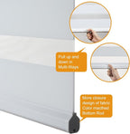 Persilux Cordless Zebra Roller Window Shades Free-Stop Roller Blinds Light - Image 5