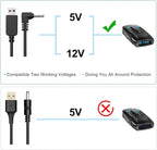 Radar Detector Cable, USB to DC3.5 Plug Cable, - Image 3